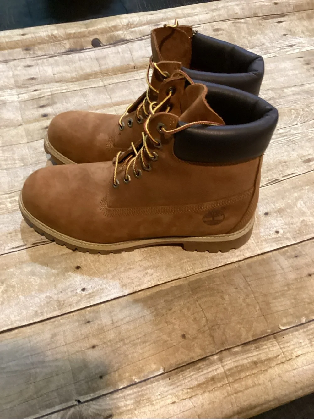Men's  Timberland Brown Work Boots - Rugged Lace-Up